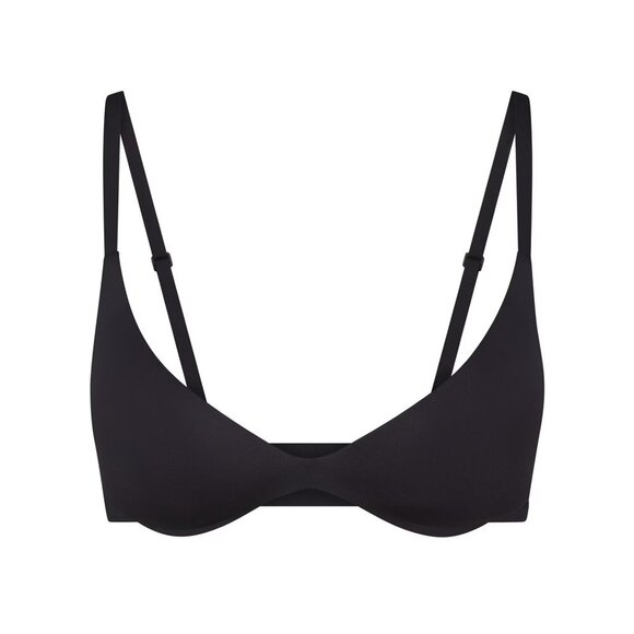 SKIMS Wireless Form Super Push Up Bra Black/Onyx - Picture 3 of 3